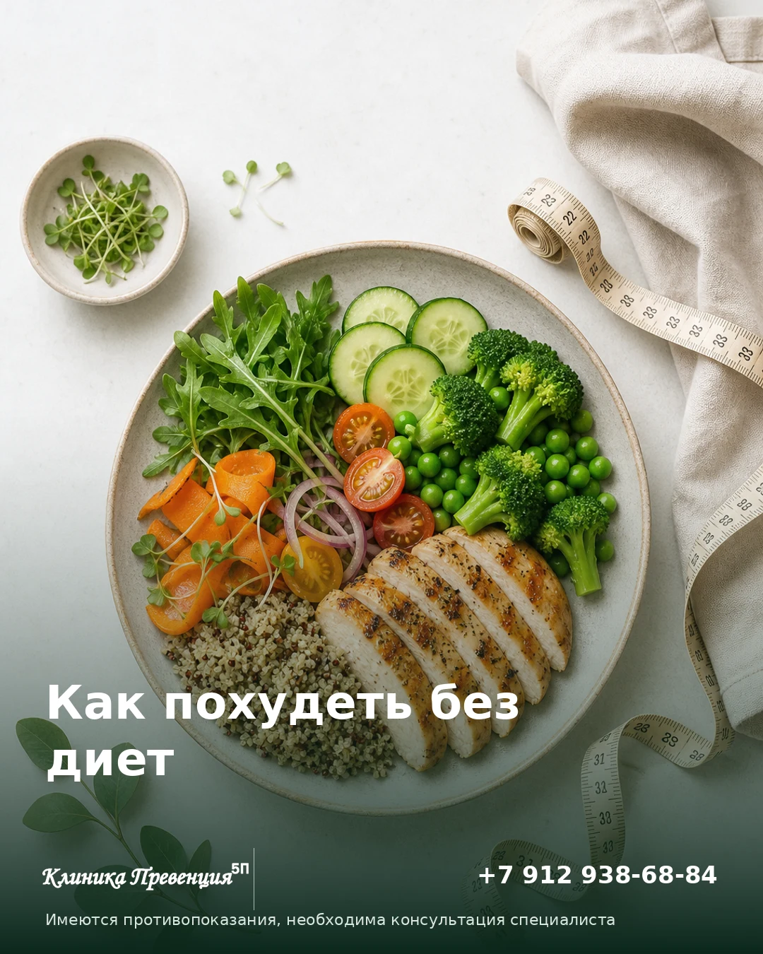 Как похудеть без диет в Нижневартовске: причины удержания веса